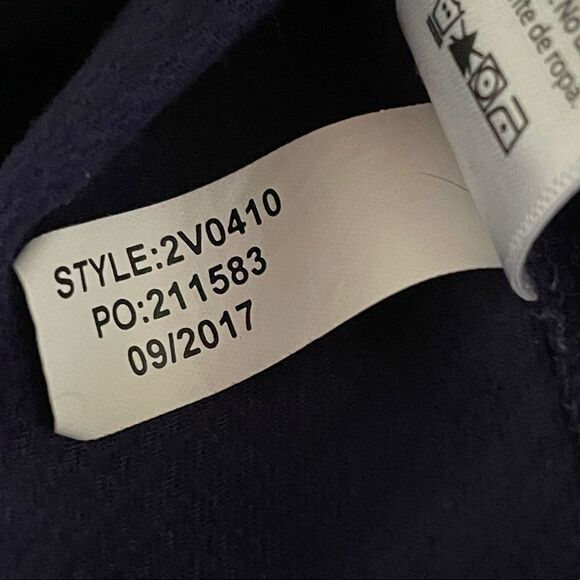 Vineyard Vines Performance Deep Bay Whale Hoodie Long Sleeve Tee Navy XXS - Picture 6 of 8